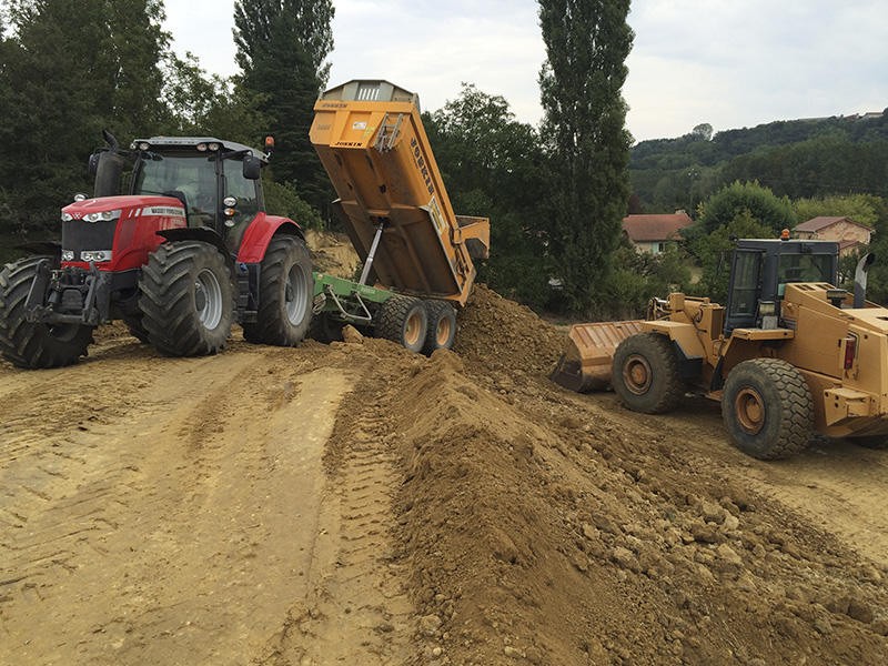 Terrassement terrains difficiles - Meyrand TP